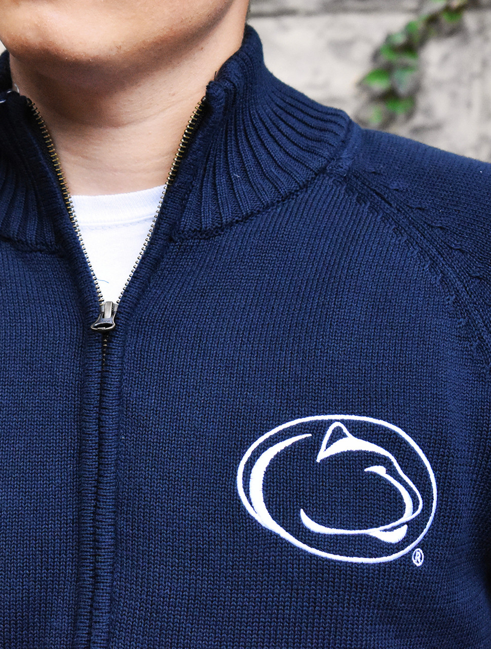 Penn State Full Zip Sweater | Bruzer - Harpers